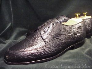 *Like new- Vintage, HANOVER Sharkskin, 3-Eyelet, Norwegian: US 11.5D/E (45D/E)