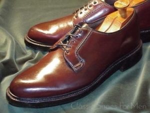 NEW - HANOVER (U.S.A.), SHELL CORDOVAN Blucher (Derby), Circa 1980:44.5E