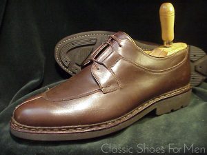*Like new - HESCHUNG, France, All-Weather "Goiser" Welted, Two-Tone, GHILLIE: 42.5D (US 9.5D)