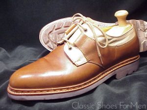 *Comme neuf - HESCHUNG, France, All-Weather "Goiser" Welted, Two-Tone, GHILLIE: 42D (US 9D)