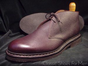 *NEW - HESCHUNG, France, All-Weather, "Goiser", Scotch Grain, Chukka Boot: 44.5D (US 11D)