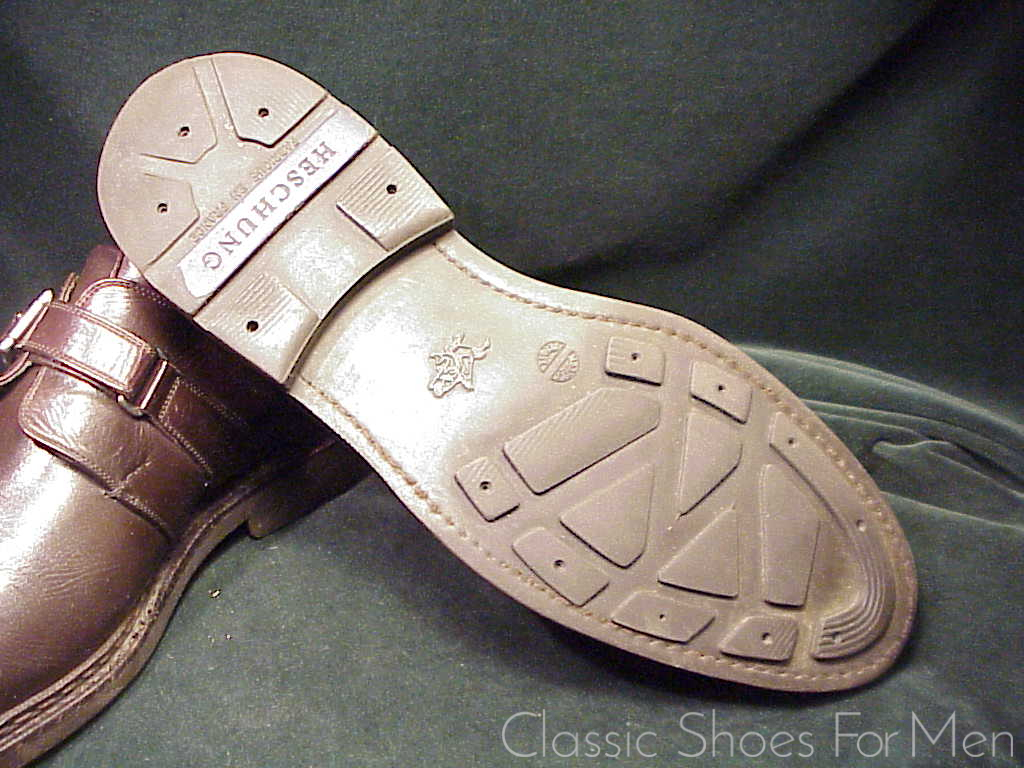 *HESCHUNG, France, All-Weather "Goiser" Saddle Monk Strap: 47D (US 13D) - Image 14