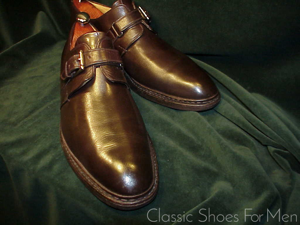 *HESCHUNG, France, All-Weather "Goiser" Saddle Monk Strap: 47D (US 13D) - Image 6