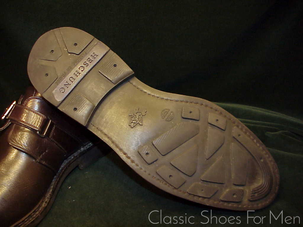 *HESCHUNG, France, All-Weather "Goiser" Saddle Monk Strap: 47D (US 13D) - Image 11