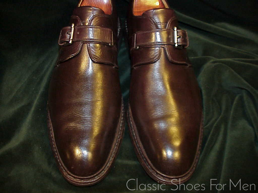 *HESCHUNG, France, All-Weather "Goiser" Saddle Monk Strap: 47D (US 13D) - Image 5