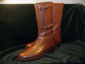 *Vintage, Circa 1960, Bespoke PEAL & CO. Officer's Field Boot: 41.5D (UK 7.5E) (US 8.5D)