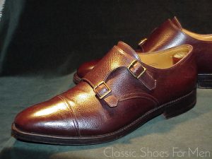 *Extra Fine- JOHN LOBB Double Monk, "William"; UK 10.5E (US 11.5D) (45D)
