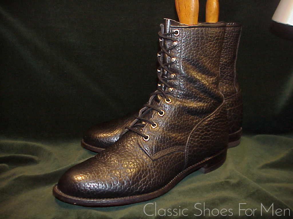 +Vintage - Justin BRAHMA BULL Field Boot: US 11.5D (45D)