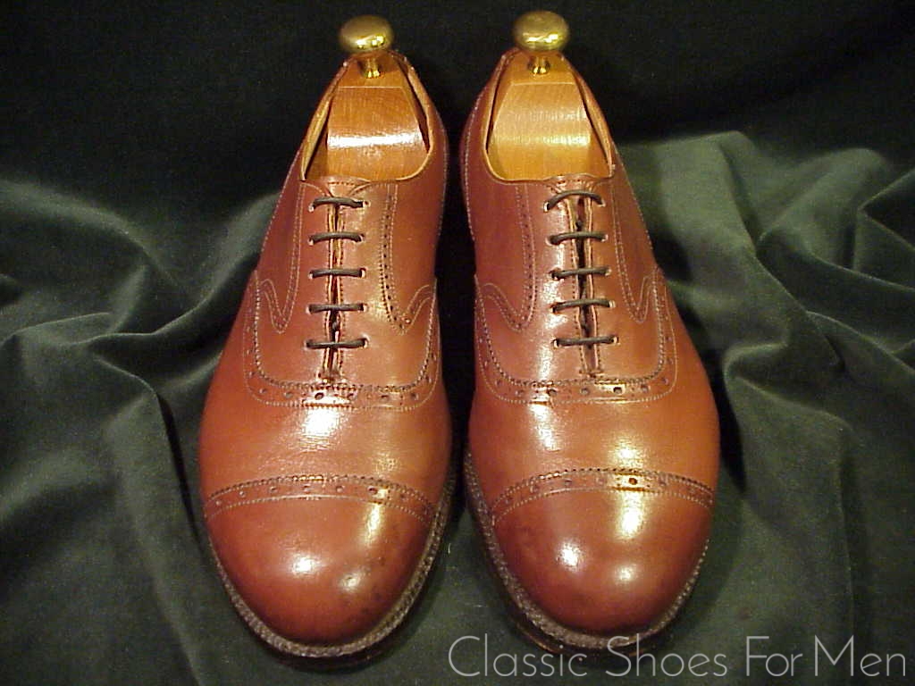 *Bespoke NEW & LINGWOOD Half Brogue Oxford: 38-39D (US 6D) - Image 2