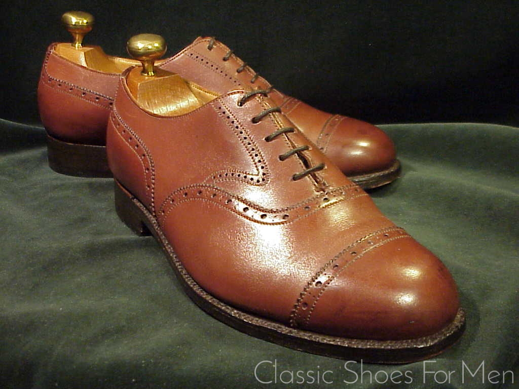 *Bespoke NEW & LINGWOOD Half Brogue Oxford: 38-39D (US 6D) - Image 9
