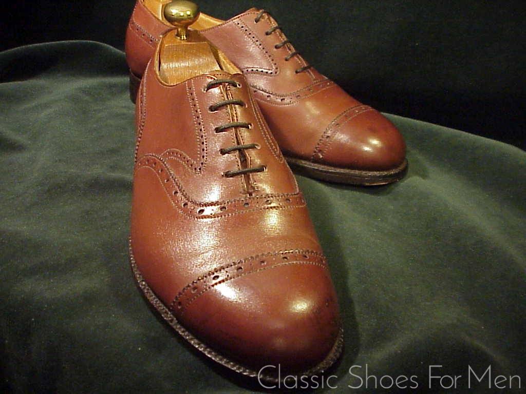 *Bespoke NEW & LINGWOOD Half Brogue Oxford: 38-39D (US 6D) - Image 3