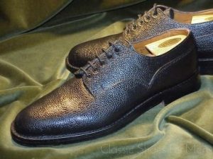 LOTUS Zug Grain VELDTSCHOEN Derby, Circa 1980: 44-44.5D