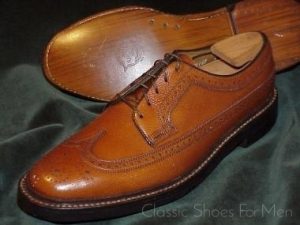 *NEW- Florsheim Imperial Full Brogue Budapester, Circa 1985: 40-40,5D