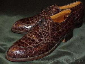 *FRENCH SHRINER Alligator Norweger, Circa 1960: 41,5D
