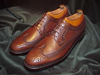 NEW - FLORSHEIM IMPERIAL Full Brogue Budapester Circa 1987: 41-41,5 NARROW