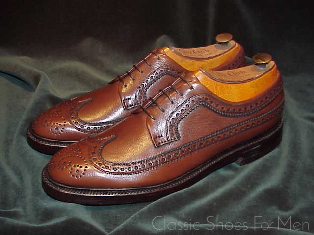 NEW - FLORSHEIM IMPERIAL Full Brogue Budapester Circa 1987: 41-41,5 NARROW - Image 3