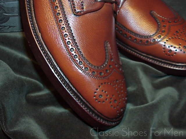 NEW - FLORSHEIM IMPERIAL Full Brogue Budapester Circa 1987: 41-41,5 NARROW - Image 4