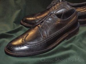 *NEW - Vintage NUNN-BUSH Scotch Grain Full Brogue Budapester: US 9D (42D)