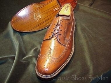 *NEW- FLORSHEIM IMPERIAL Full Brogue Derby Budapester Circa 1985: 43-43,5D