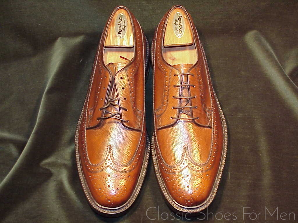 *NEW- FLORSHEIM IMPERIAL Full Brogue Derby Budapester Circa 1985: 43-43,5D - Image 2