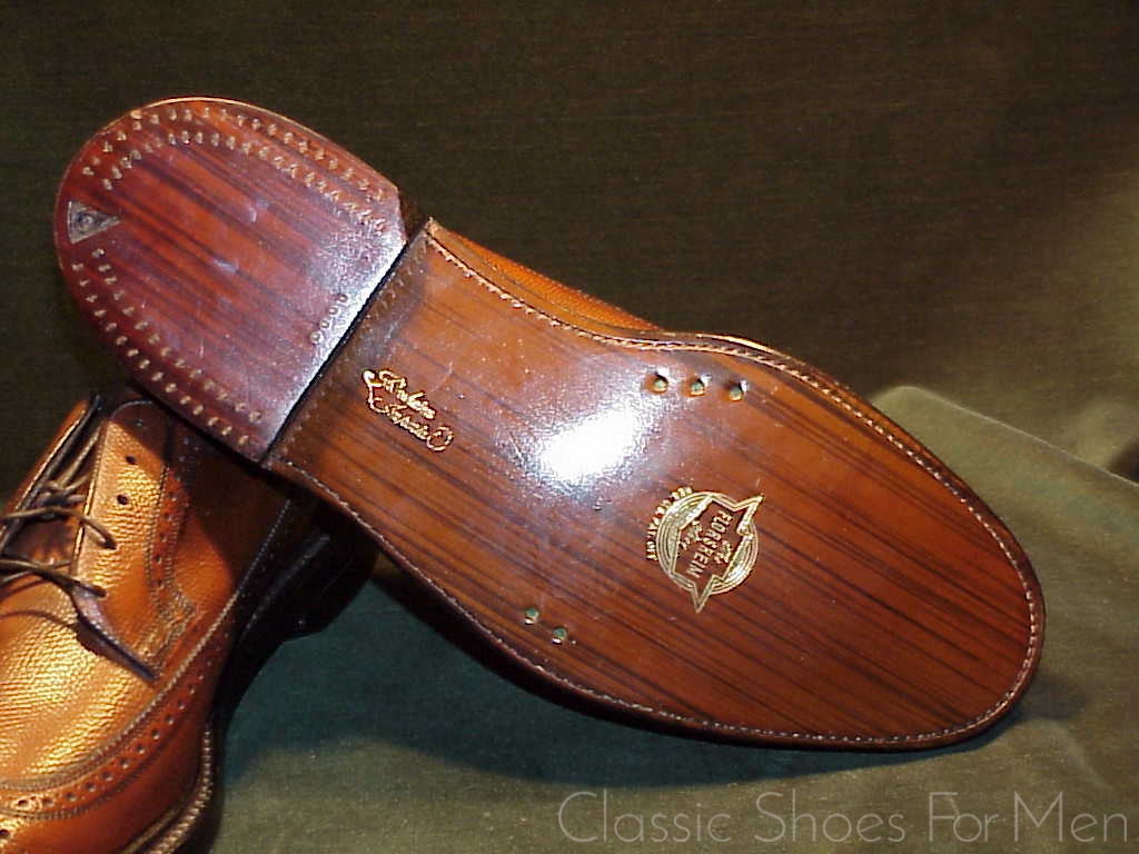 *NEW- FLORSHEIM IMPERIAL Full Brogue Derby Budapester Circa 1985: 43-43,5D - Image 10