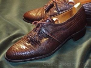 NETTLETON LIZARD One-Eyelet Derby, Circa 1970: 41.5D
