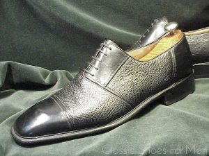*Like new-NIPMAR GOATSKIN/MOROCCO Cap-Toe Oxford Spectator: 47D (US13)