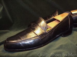 *JOHN LOBB (London) BESPOKE Penny Loafer: 46D (US 12D)