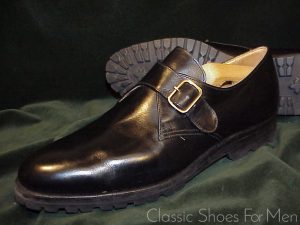 *Excellent - CROCKETT & JONES for Brooks Brothers' Peal & Co., ALL-WEATHER Monk Strap: 42.5D (US 9.5D)