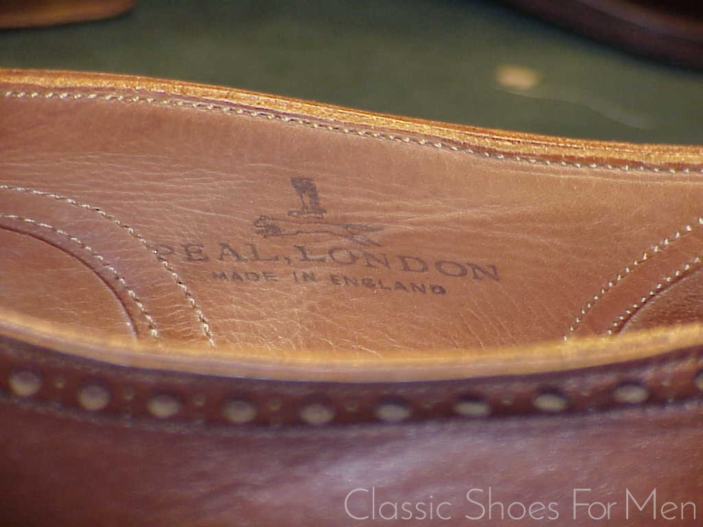 *Vintage PEAL & CO. Full Brogue High Vamp Loafer: US 8.5 (41.5D) - Image 8