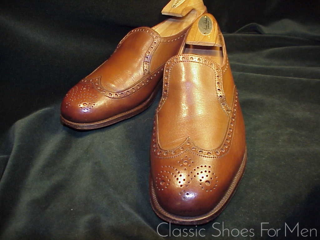 *Vintage PEAL & CO. Full Brogue High Vamp Loafer: US 8.5 (41.5D) - Image 6