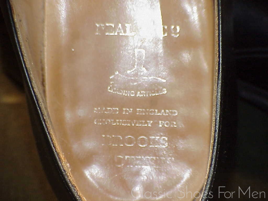Fine - CROCKETT & JONES for Brooks Brothers' Peal & Co.: 44D (US 10.5D) - Image 11