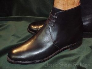 *SANDERS British Army Officer's Dress George Boot, Feb.2009: 44.5D/E (US 11 D/E) Near new!*