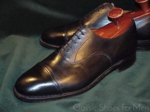 *SANDERS Vintage 1982, British Army Officer's Dress Oxford: 44.5E. (US 11E)