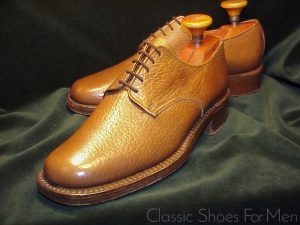 *Vintage Hand-Welted Triple-Soled BUFFALO Derby: US 9D (42D)