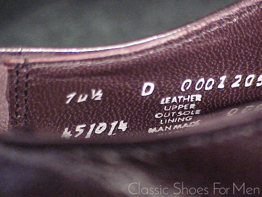 +NEW- Vintage STACY-ADAMS KANGAROO 6-Eyelet Cap-Toe Derby: US 10.5D (44D) - Image 11