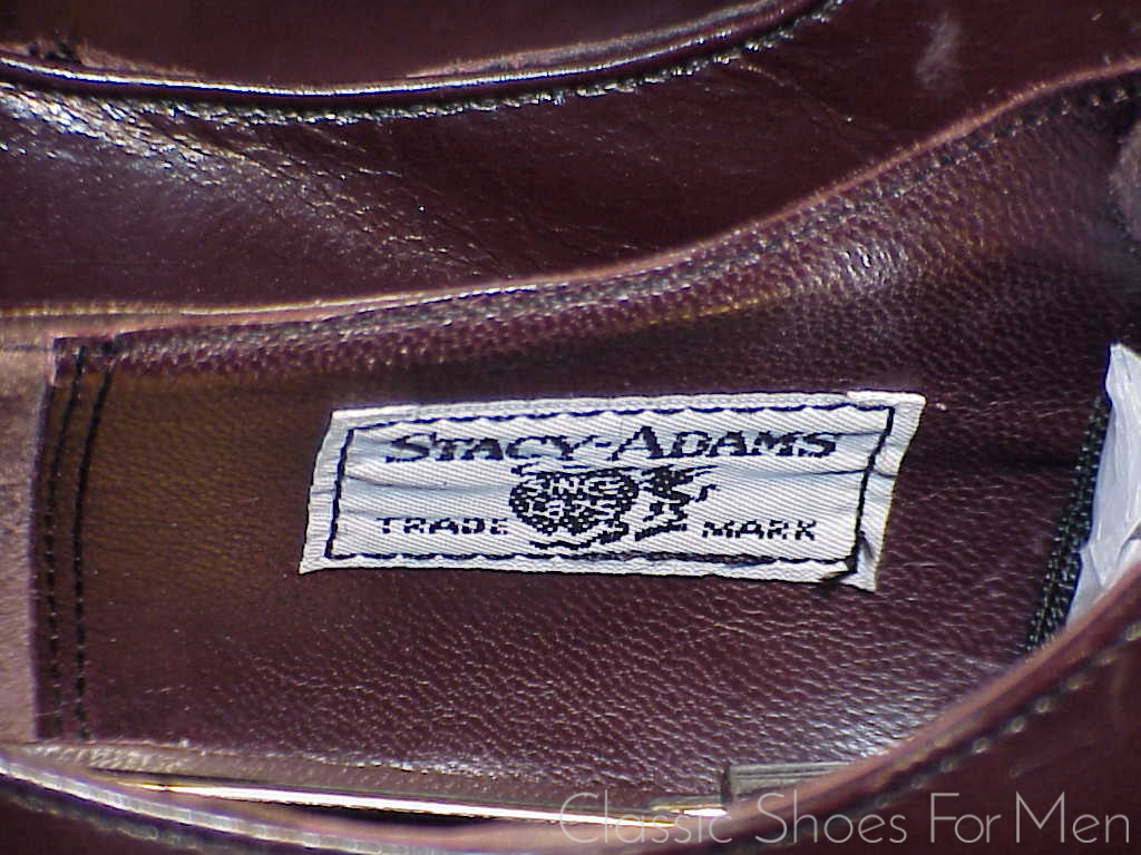 +NEW- Vintage STACY-ADAMS KANGAROO 6-Eyelet Cap-Toe Derby: US 10.5D (44D) - Image 5