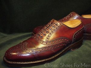 *Vintage STETSON, SHELL CORDOVAN, Full Brogue Oxford: US 8.5D (41.5D)