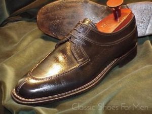 *SUTOR MANTELLASSI Scotch Grain 4-Eyelet NORVEGESE (Goiser): 45D (US 11.5D).