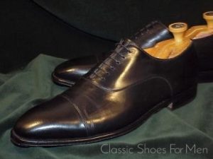 *SUTOR MANTELASSI for Luigi Borelli, near new Cap-Toe Oxford: 47E (US 13E)