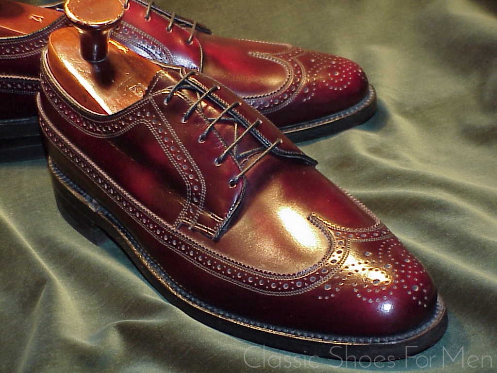 *NEW - THE FLORSHEIM SHOE, Full Brogue Derby, Circa 1970: US 11D (44.5D) - Image 3