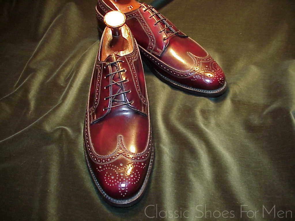 *NEW - THE FLORSHEIM SHOE, Full Brogue Derby, Circa 1970: US 11D (44.5D) - Image 7