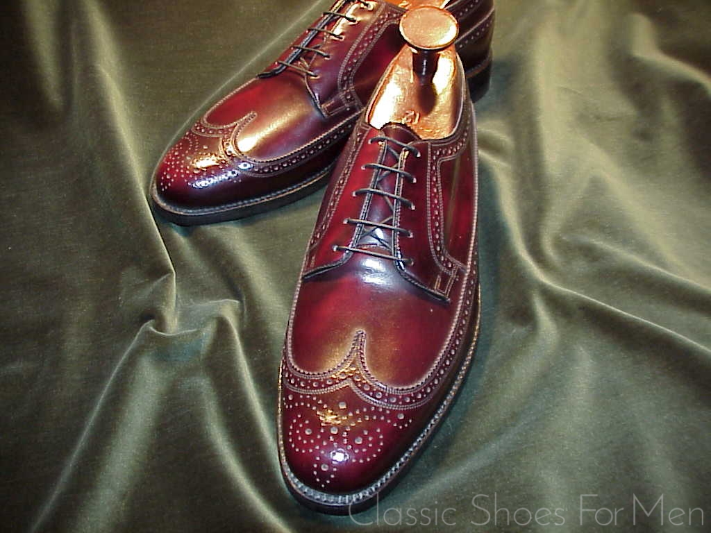 *NEW - THE FLORSHEIM SHOE, Full Brogue Derby, Circa 1970: US 11D (44.5D) - Image 9