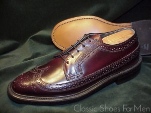 *NEW-Vintage THOM McAN All-Weather Full Brogue Budapester, Circa 1980: 42D (US 9D)