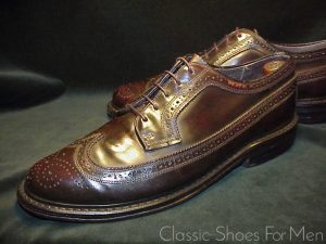 *Vintage AMERICAN JOBBER Full Brogue Derby, Budapester: US 9.5D (42.5D)