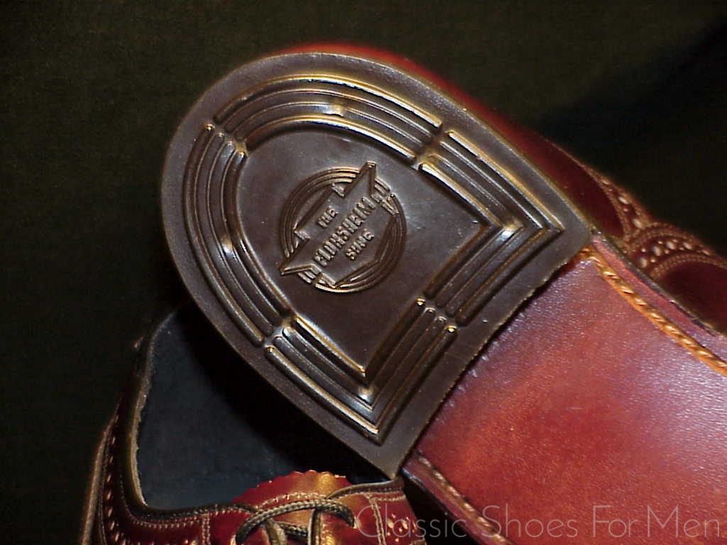 *NEW - THE FLORSHEIM SHOE Full Brogue Oxford, Circa 1980: 42 Narrow (US 9 Narrow) - Image 14