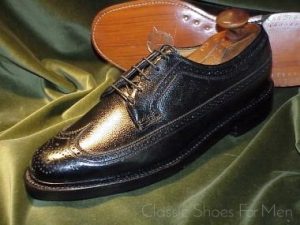 *NEW - FLORSHEIM IMPERIAL Full Brogue Budapester, Circa 1980: US 8.5D (41.5D)