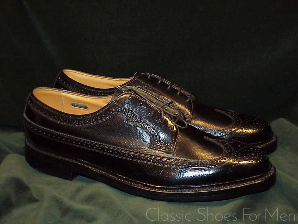 *NEW - FLORSHEIM IMPERIAL Full Brogue Derby Budapester, Circa 1980: 45C (US 11.5C) - Image 7