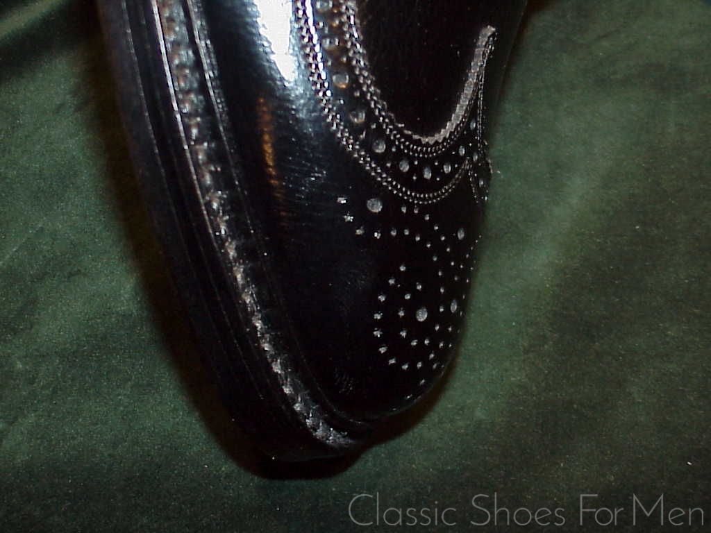 *NEW - FLORSHEIM IMPERIAL Full Brogue Derby Budapester, Circa 1980: 45C (US 11.5C) - Image 11