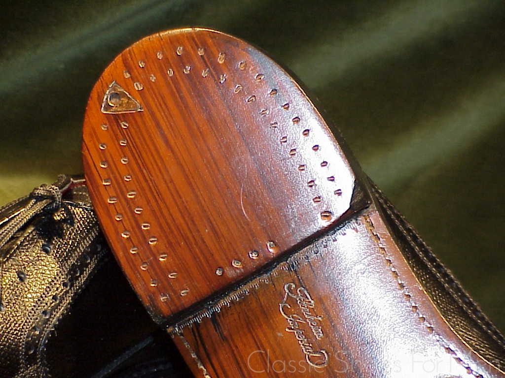 NEW - Florsheim Imperial Full Brogue Derby Budapester, Circa 1985: 42.5D - Image 11